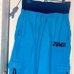 Zumba Blue cargo pants L